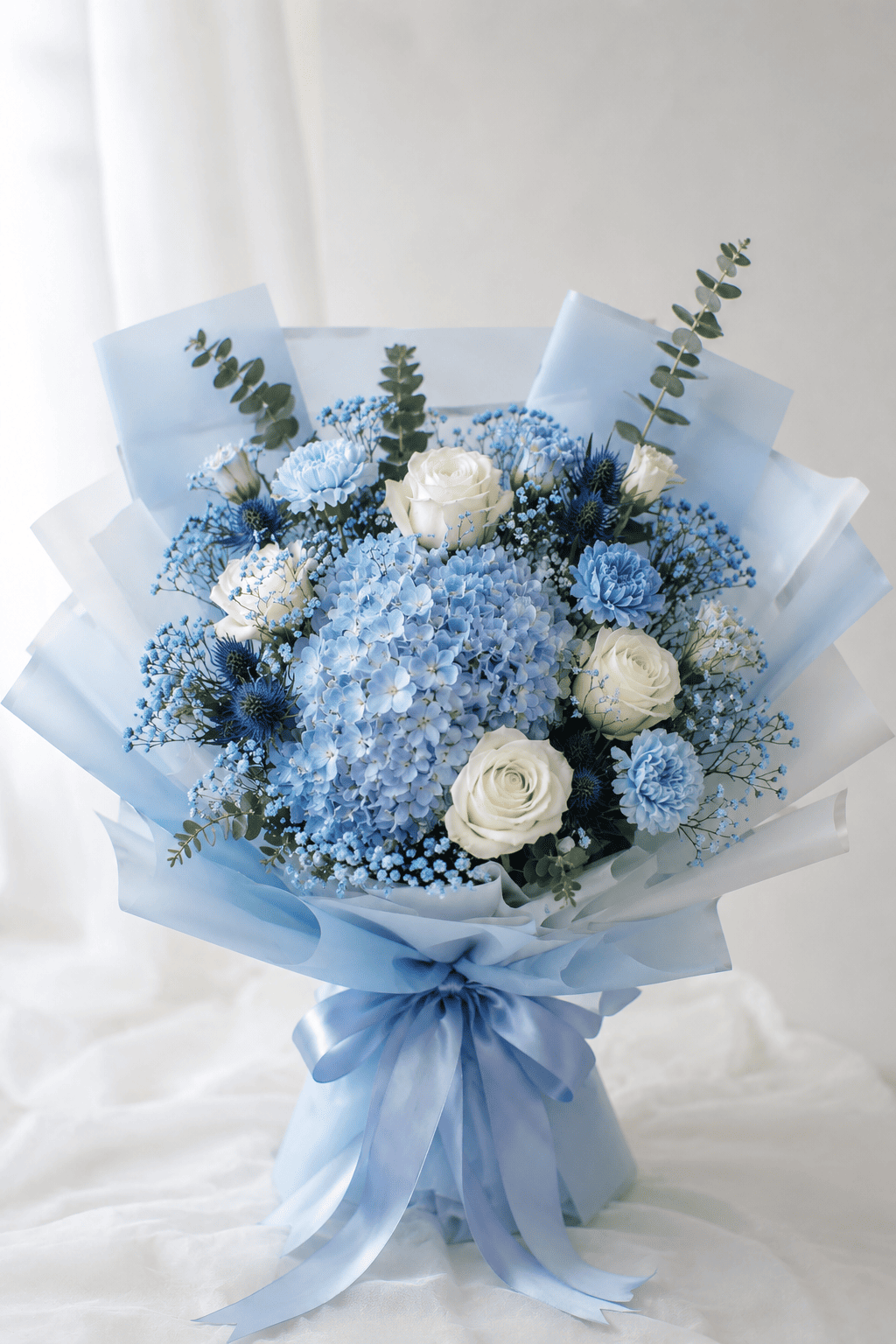 Blue Themed Bouquet