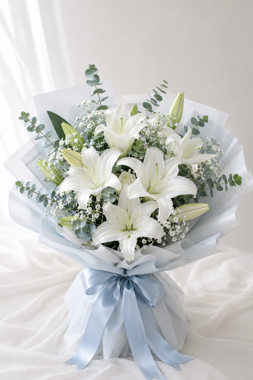 White Lily Bouquet